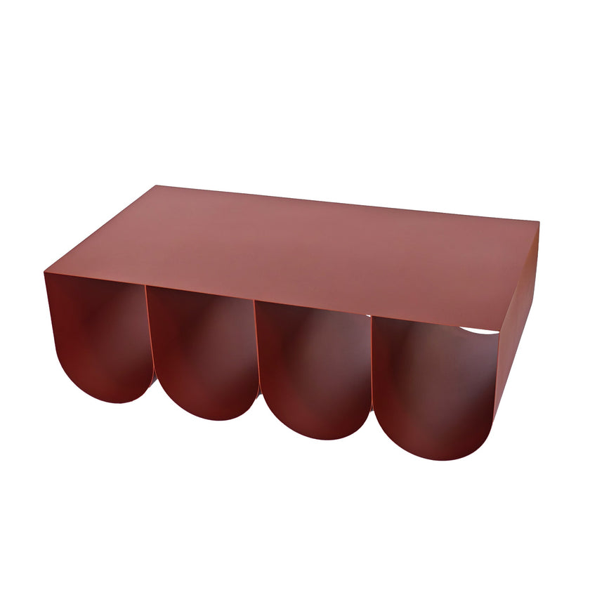CCF12094-BC 1.1cm Coffee Table - Burgundy Red