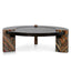 CCF12100-NY 93cm Round Coffee Table - Black