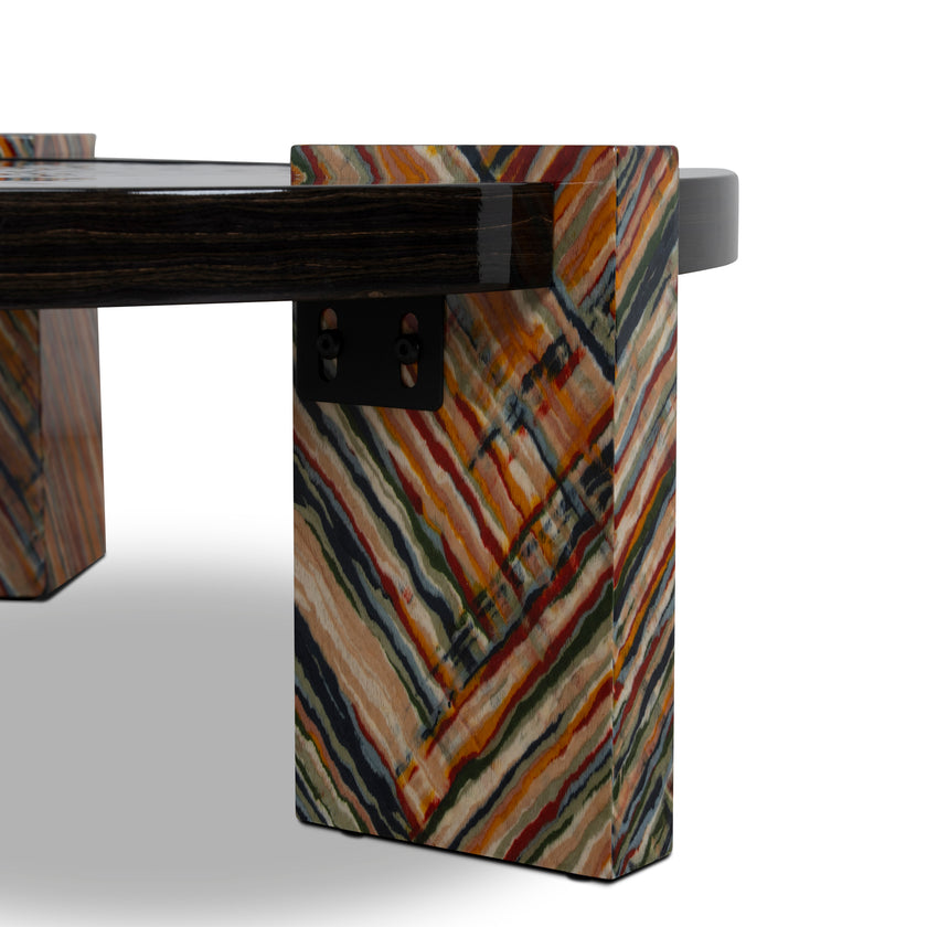 CCF12100-NY 93cm Round Coffee Table - Black