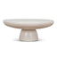 CCF12104-NY 80cm Round Coffee Table - Ivory Beige