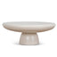 CCF12104-NY 80cm Round Coffee Table - Ivory Beige