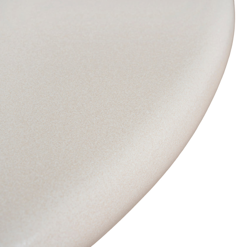 CCF12104-NY 80cm Round Coffee Table - Ivory Beige