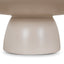 CCF12104-NY 80cm Round Coffee Table - Ivory Beige