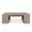 CCF12106-NA 1.1m Elm Square Coffee Table - Natural