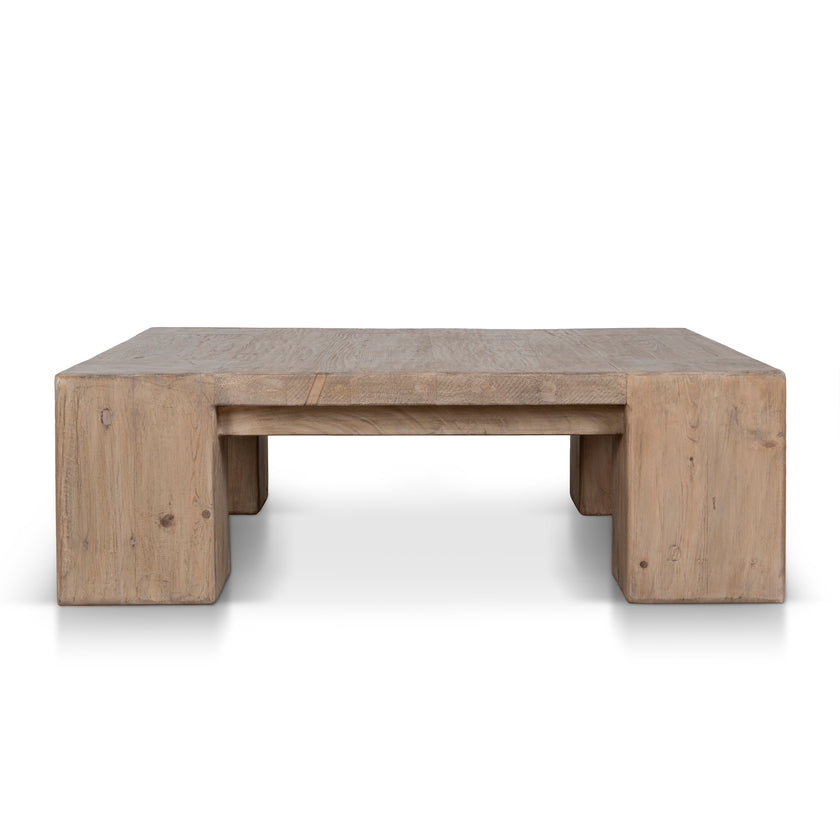 CCF12106-NA 1.1m Elm Square Coffee Table - Natural