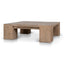 CCF12106-NA 1.1m Elm Square Coffee Table - Natural