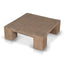 CCF12106-NA 1.1m Elm Square Coffee Table - Natural
