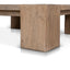 CCF12106-NA 1.1m Elm Square Coffee Table - Natural