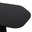 CCF12126-CI 1.09m Freeform Coffee Table - Full Black
