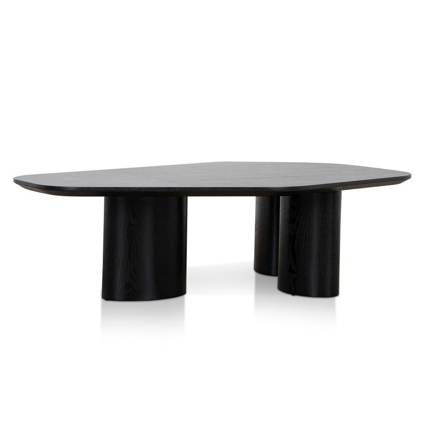 CCF12126-CI 1.09m Freeform Coffee Table - Full Black