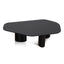 CCF12126-CI 1.09m Freeform Coffee Table - Full Black
