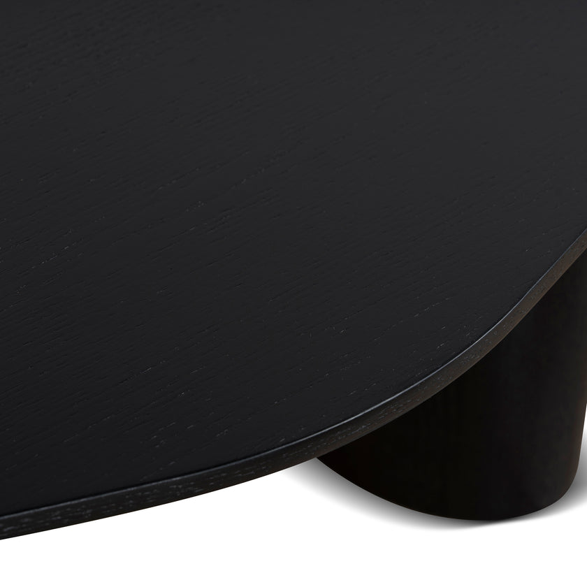 CCF12126-CI 1.09m Freeform Coffee Table - Full Black