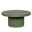CCF12296-CO 90cm Concrete Coffee Table - Green