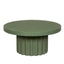 CCF12296-CO 90cm Concrete Coffee Table - Green