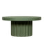 CCF12296-CO 90cm Concrete Coffee Table - Green