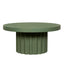 CCF12296-CO 90cm Concrete Coffee Table - Green