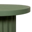 CCF12296-CO 90cm Concrete Coffee Table - Green