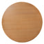 CCF12353-NI 90cm Round Coffee Table - Natural