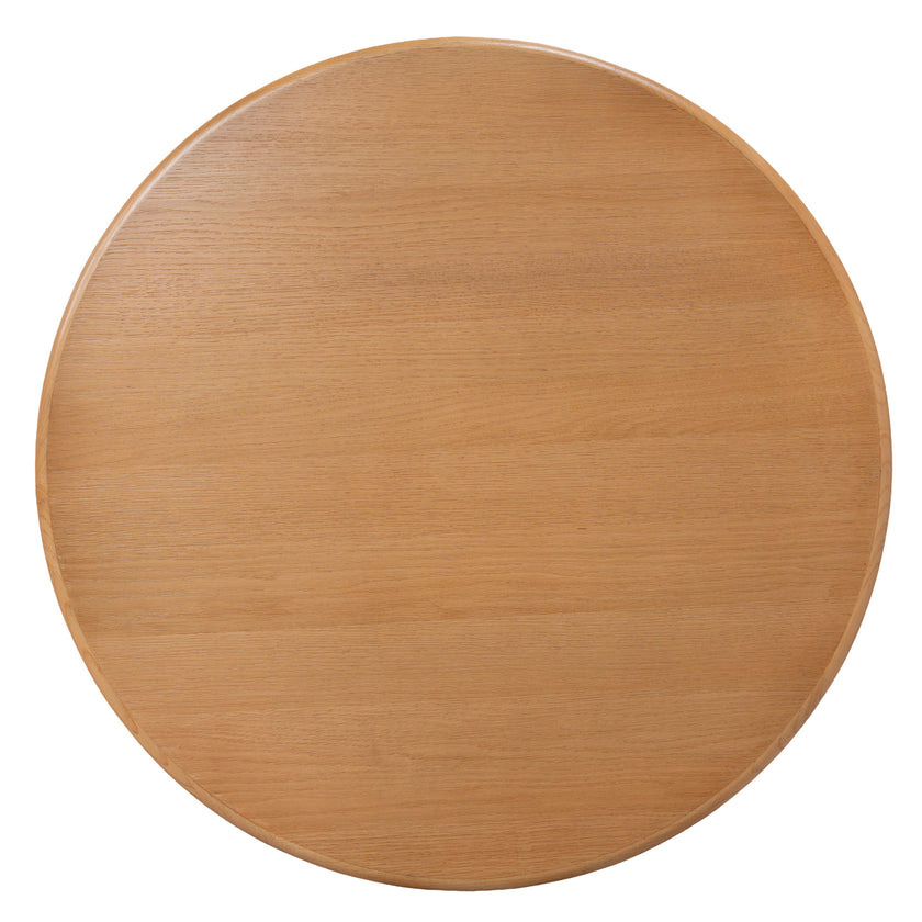 CCF12353-NI 90cm Round Coffee Table - Natural
