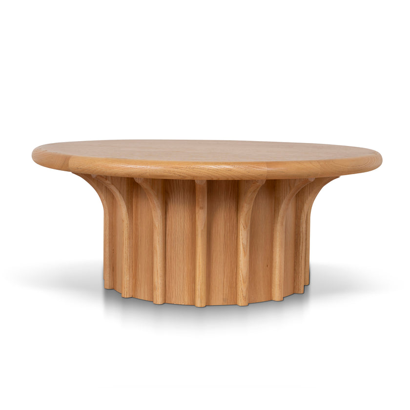 CCF12353-NI 90cm Round Coffee Table - Natural