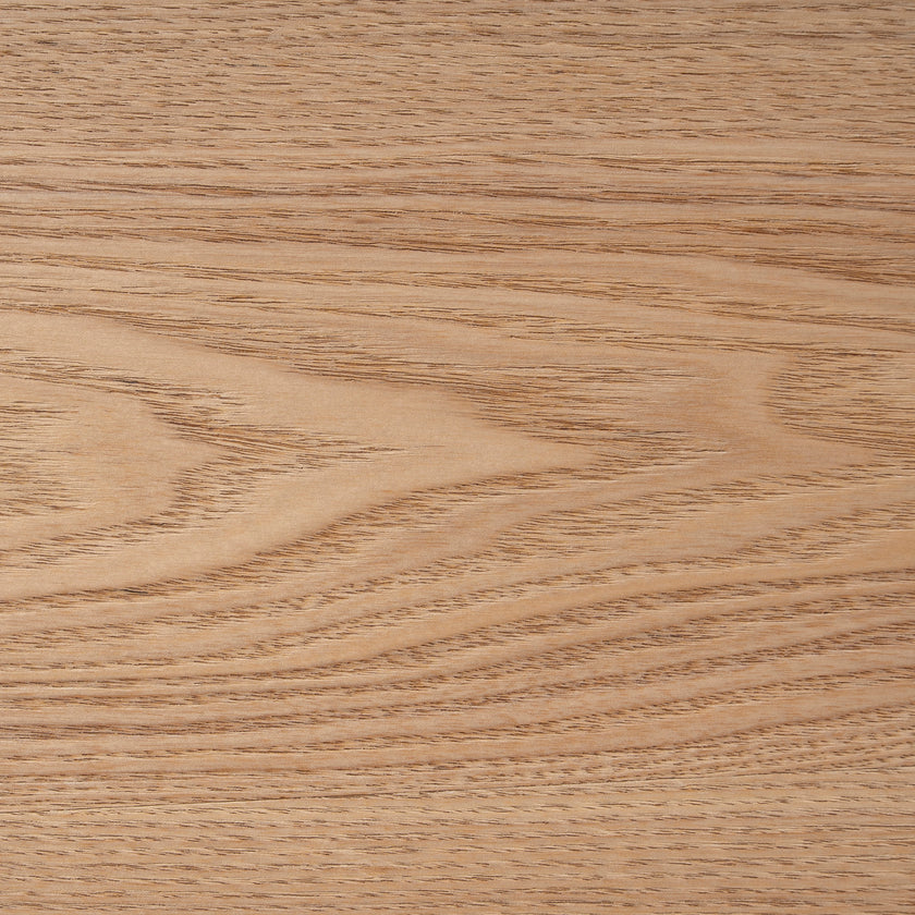 CCF12394-SD 117.5cm Coffee Table - Natural Ash Veneer - Black Legs