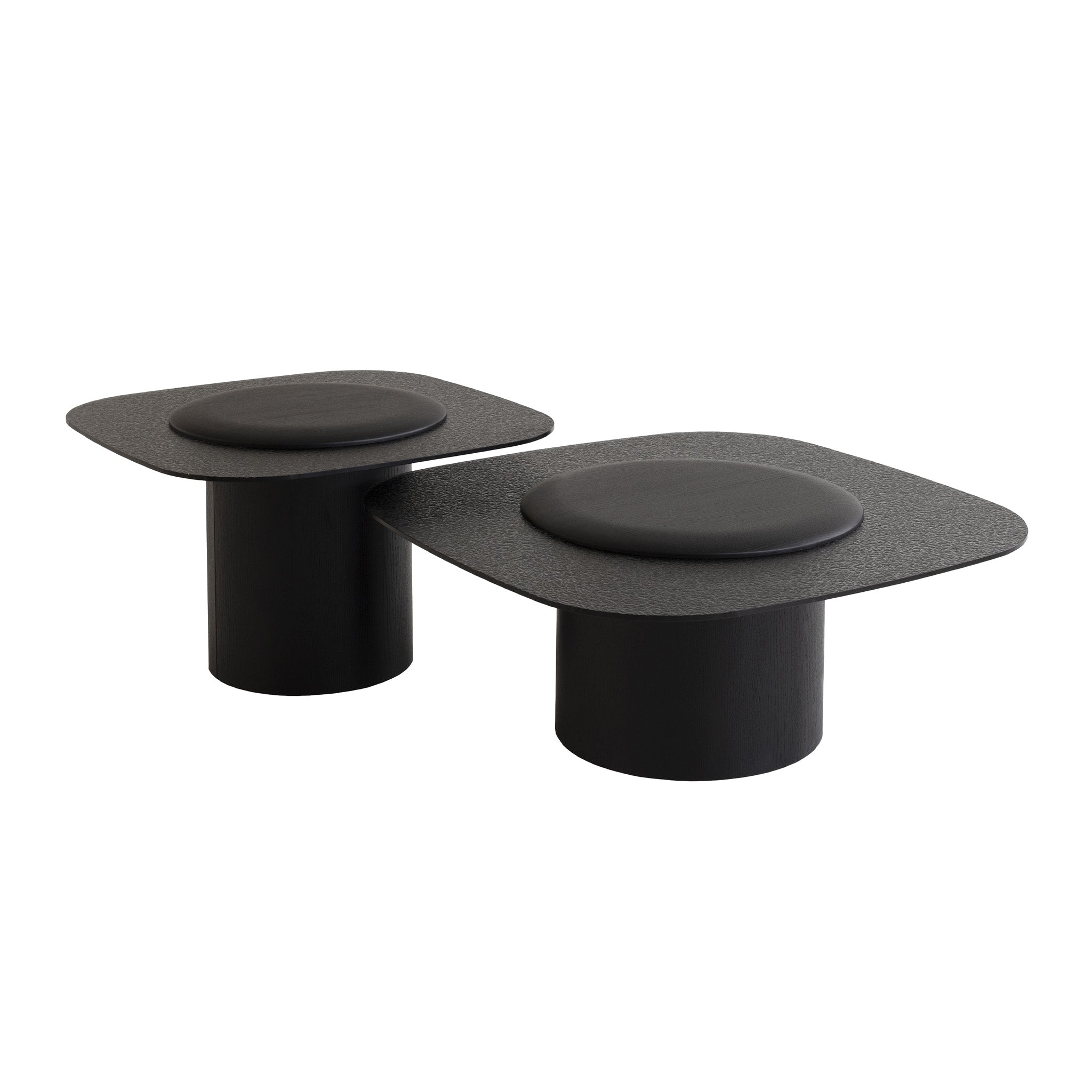 CCF12564-IG Nested Coffee Table - Black | Calibre Furniture