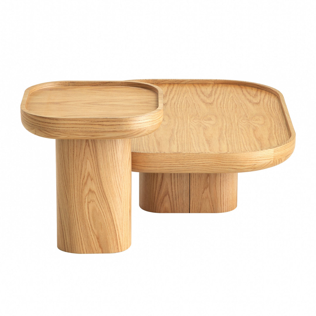CCF12571-IG Nested Coffee Table - Natural | Calibre Furniture
