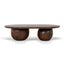 CCF12746-NI 1.3m Elm Coffee Table - Walnut