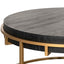 Ex Display - CCF2933-NI 100cm Round Coffee Table - Golden