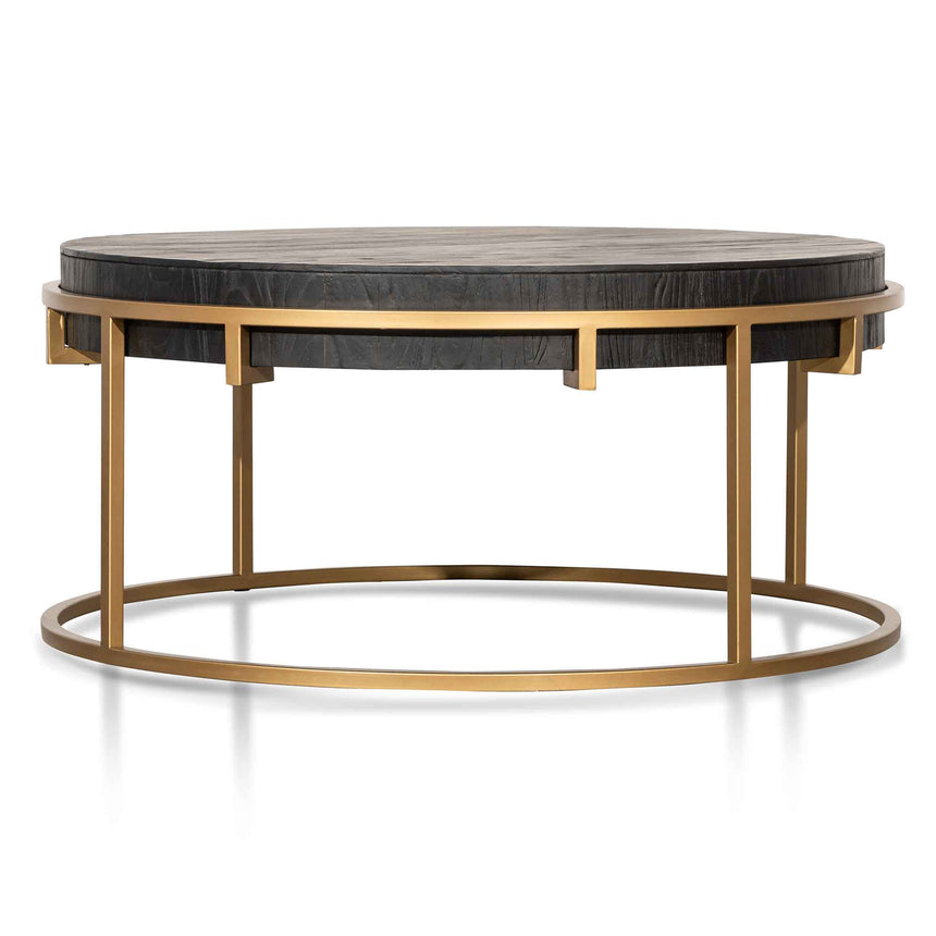 Ex Display - CCF2933-NI 100cm Round Coffee Table - Golden
