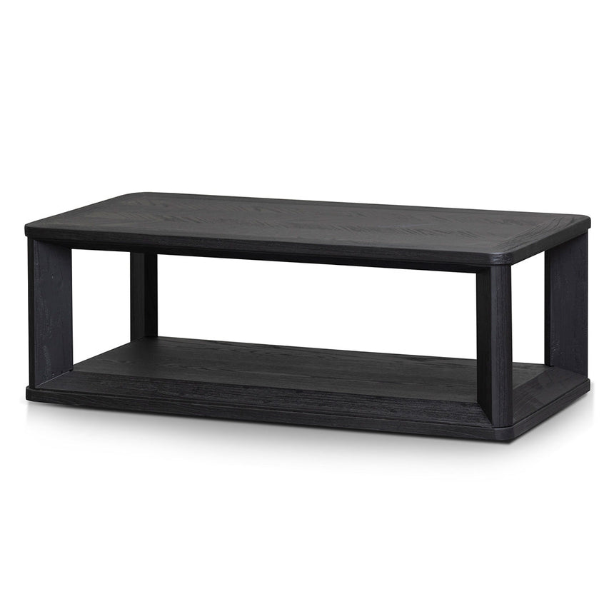 Set of 4 - CCF2585-BS 100cm Glass Coffee Table - Brushed Gold Base