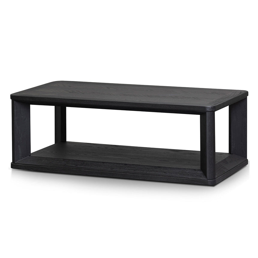 Ex Display - CCF6084-CH Square ELM Coffee Table - Black