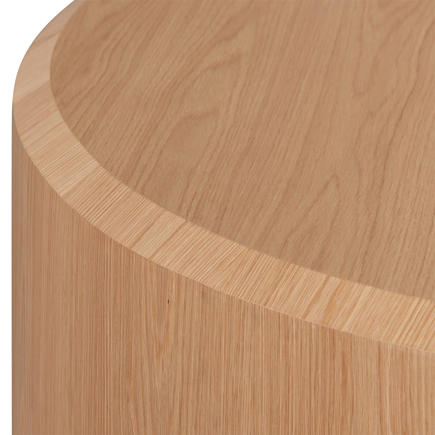 Ex Display - CCF8073-CN 1.5m Round Plinth - Natural Oak