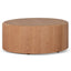 CCF8075-CN 1.2m Round High Plinth - Natural Oak