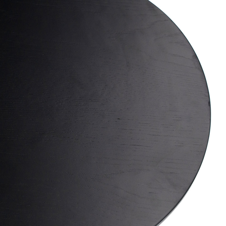 Ex Display - CCF8161-SU 50cm Wooden Side Table - Full Black