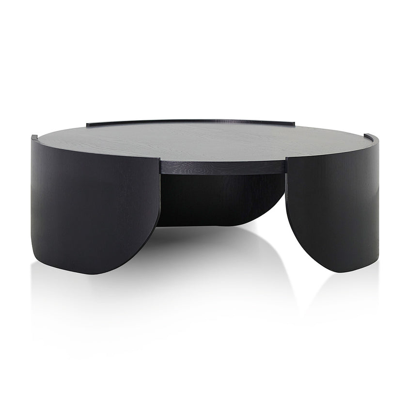 CCF8310-CN 1.1m Round Coffee Table - Black