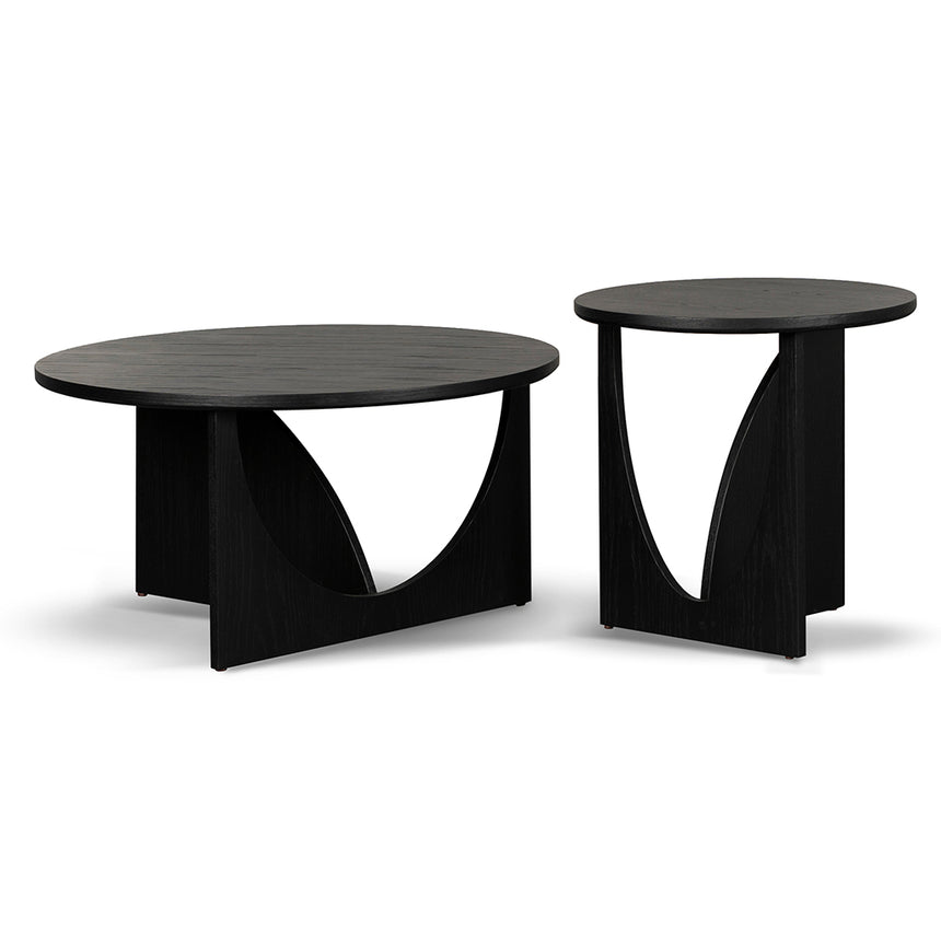 CTV6132-CN Extendable Entertainment TV Unit - Black Oak