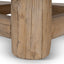 CCF8657-NA 100cm Elm Round Coffee Table - Natural