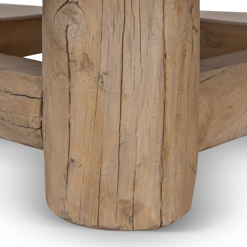 CCF8657-NA 100cm Elm Round Coffee Table - Natural