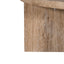 Ex Display - CCF8727-RB 90cm Travertine Top Round Coffee Table