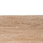 CCF8729-RB 1.2m Travertine Top Coffee Table - White Base