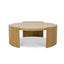 CCF8786-CN 100cm Wooden Round Coffee Table - Natural