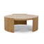 CCF8786-CN 100cm Wooden Round Coffee Table - Natural