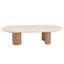 CCF8933-DW 1.5m Travertine Top Coffee Table - Natural
