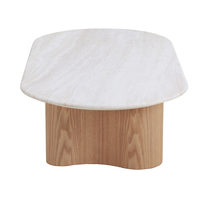 CCF8933-DW 1.5m Travertine Top Coffee Table - Natural