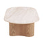 CCF8933-DW 1.5m Travertine Top Coffee Table - Natural
