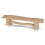CDB10234-NA 2.06m Elm Bench - Natural