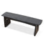 CDB10259-NI 1.4m Elm Dining Bench - Full Black