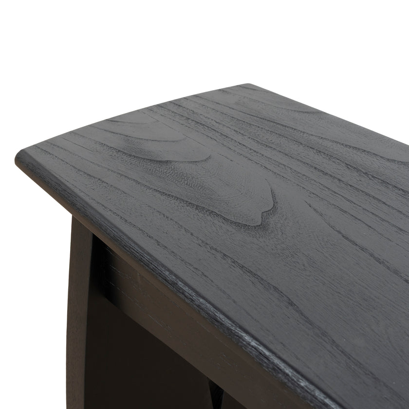 CDB10259-NI 1.4m Elm Dining Bench - Full Black