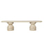 CDB12288-CO 2m Indoor Bench - Light Travertine Look